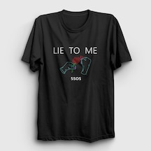 Presmono Unisex Lie 5 Seconds Of Summer T-shirt Siyah