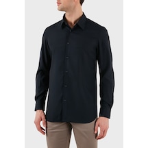 Emporio Armani Erkek Gömlek Em001537 Af14214 Ub118 Lacivert Lacivert