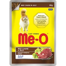 Me-O Dana Etli Jöleli Pouch Yetişkin Kedi Yaş Maması 80 G