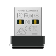 Tr Archer Tx1u Nano Ax300 Mbps, Nano Tasarım, Tak Ve Çalıştır, Linux Ve Windows 11/10/7 Destekli, Wi-fi 6 Usb Ada