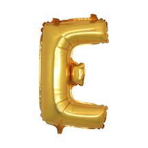 Gold Folyo Balon E Harfi 100 CM
