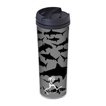 Giant Stride Shark Black Tumbler