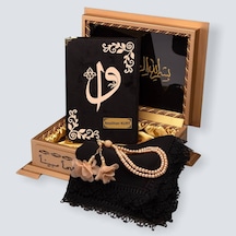 Gold Sandıklı Hafız Boy Kur'An-I Kerim Seti Set(Siyah)