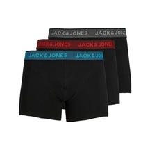 Jack & Jones Jack&jones Waistband 3' Lü Erkek Siyah Boxer Jack & Jones Jack&jones Waistband 3' Lü Erkek Siyah Boxer
