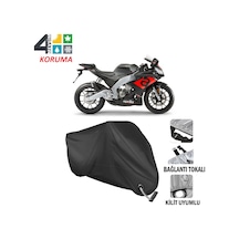 Aprilia Rs4 125 Motosiklet Brandası ( Kilit Uyumlu - Siyah