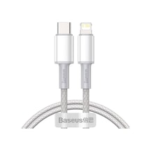 Baseus High 20W Type-C to Lightning Hızlı Şarj Kablosu 1M Beyaz