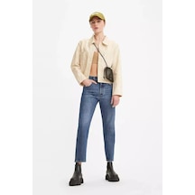 Levi's 501 Pamuklu Regular Fit Cropped Jeans Kot Pantolon A7739-2645 Mavi