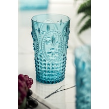 Akrilik Aquamarin Tekli Uzun Bardak & Su Meşrubat Bardağı 750 ml ( Büyük Boy& Cam Değildir )