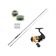 Shimano Fx 4000 - Okuma Azaki 244cm 7-28gr Spin Olta Seti