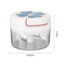 Dancemonkey Cbtx Ev Mutfak Sarımsak Cihazı, Manuel Çekme Vurma, Rastgele Renk Teslimatı Çok Renkli