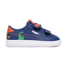 Puma Smash 3.0 Dino V Inf Bebek Spor Ayakkabı Lacivert