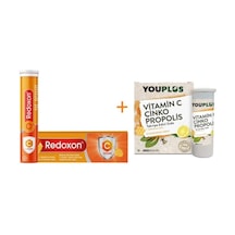 Redoxon Vitamin C 1000 Mg Efervesan 15 Tablet+Youplus VitaminC ÇinkoPropolis 20 Tablet
