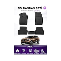 Renault Kadjar 2015+ Araca Özel Havuzlu "karbon" Paspas Takımı