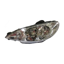2007-2011 Peugeot 206 Sd Far Lambası Sol Elektrikli-motorsuz Şeffaf Camlı H7-h7 Ayfar Adet Oem No:087275