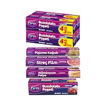 Buzdolabı Poşeti, Streç Film, Pişirme Kağıdı Ve Alüminyum Folyo Paketi
