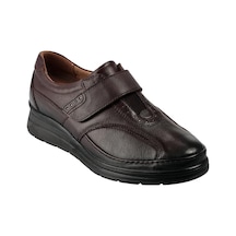 Forelli 21313-h Larisa Kahve Kadın Comfort Deri Ayakkabı Kahverengi
