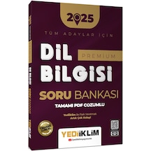 Yediiklim 2025 Tüm Adaylar İçin Dil Bilgisi Premium Serisi Tamamı
