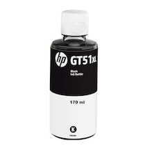 Hp Gt51 Xl 170 Ml Siyah Mürekkep Hp Gt5810 Gt5820