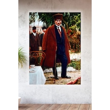 Lucena Metal Baskılı Atatürk Koleksiyonu Tablo No 36 - 30 Cm X 40 Cm