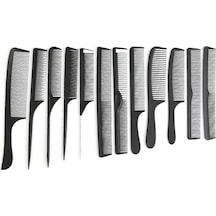 Monja Anti-statik Kuaförlük Taraklar Karışık Düz Saç Fırçaları Kızlar At Kuyruğu Tarak Pro Salon Saç Bakımı Şekillendirici Aracı-11