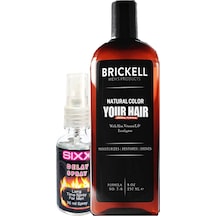 Brickell Saçsakal 237ml Erkek Beyazıık Şampuanı + Sıxx Erkeklere Özel Delaysprey 30 Ml
