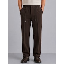 Danger Erkek Comfort Fit Kahverengi Jogger Pantolon Esnek Kumaş Günlük Rahat Kesim 169dngr