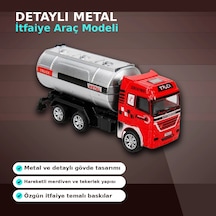 11,5 Cm Die-cast Metal Model Araç - Eco Lounge Serisi - İtfaiye, Tanker Veya Kurtarıcı Seçeneği