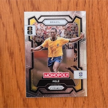 Prizm Monopoly Pelé No. 16 Lisanlı Oyun Kartları - Silver
