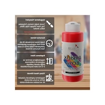 120 Ml Kırmızı Akrilik Boya 0,15 L