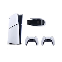 Sony Playstation 5 Slim Dijital Edition + 2 Dualsense + Ps5 Kamera Oyun Konsolu (İthalatçı Garantili)