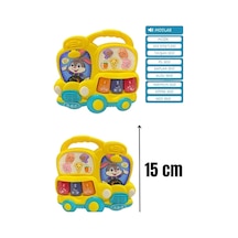 Pilli Müzikli Tavşan Otobüsü 855-63d