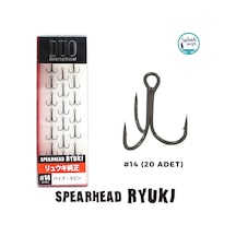 Duo Spearhead Ryuki Üçlü İğne 14 20 Adet