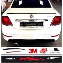 Spoiler Fiat Linea Bagaj Üzeri Çıta Spoiler Pianoblack 115Cm