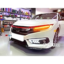Honda Civic Makyajsız Fc5 Ön Ek Plastik Boyasız
