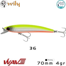 Wily Wave 70f 7cm 4gr No:36 Maket Balık