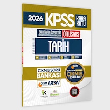 2026 Fullönlisans Kpss Tarih Kara Kutu ÖSYM Çıkmış Soru Bankası Son 15 Yıl (Sadece Ön Lisans)