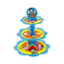 Kral Şakir Action Temalı Kek Standı 3 Katlı Cupcake Standı