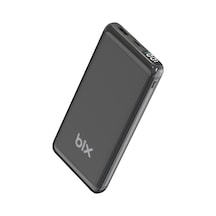 Bix Bxpb107 10000mah 20w Pd Type-c Usb Scp 22.5w Powerbank Siyah