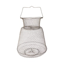 Yunboo Paslanmaz Çelik Balık Kafesi - Katlanabilir Ve Dayanıklı Galvanizli Tasarım