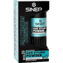 Sinep Toz Wax No:6 Powerful Hold Turkuaz Ekstra Güçlü Tutuş & Cesur Tarzlar 20 Gr