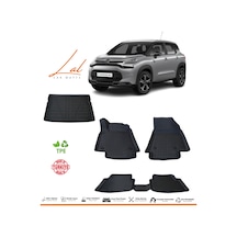 Citroen C3 Aircross 2017+ 3d Havuzlu Paspas Üst Kademe Bagaj