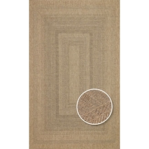Hoom Rugs Naturel 02 Suya Dayanıklı Jüt Görünümlü Sisal Halı