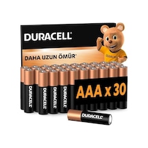 Alkalin Aaa İnce Kalem Piller 30'lu Paket