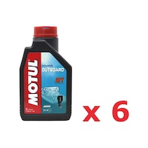 Motul Marine Outboard 2t 2 Zamanlı Tekne Motor Yağı 1 L 6 Adet
