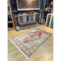 Salerno Çamaşır Makinesinde Yıkanabilir Kilim Halı Hs1005 Çok Renkli