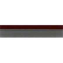 Nsp Çift Renk Pvc Gümüş Bordo 22Mm 100Mt