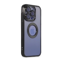 Newface Apple İphone 15 Pro Max Kılıf Slot Silikon - Siyah