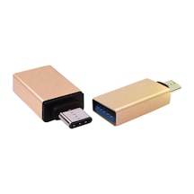 Usb 3.1 Type-c Otg Çevirici Metal Aparat