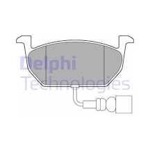 DELPHI LP3146 On Fren Balatasi-Kablolu- (Vw Golf 13-  Audi A3 13-16  Seat Leon 13-) 5Q0698151C (WA316441)
