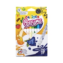 Carioca Kokulu Keçeli Boya Kalemi, 12'li 124-Pembe